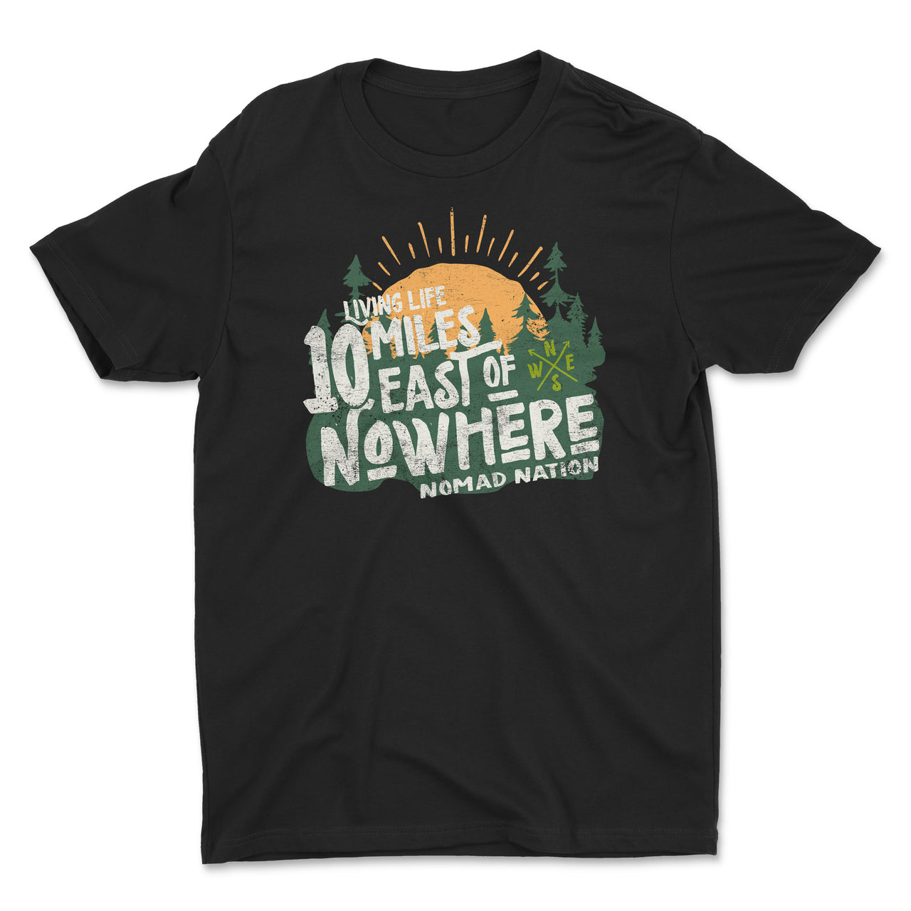 10 Miles East of Nowhere Kids Shirt