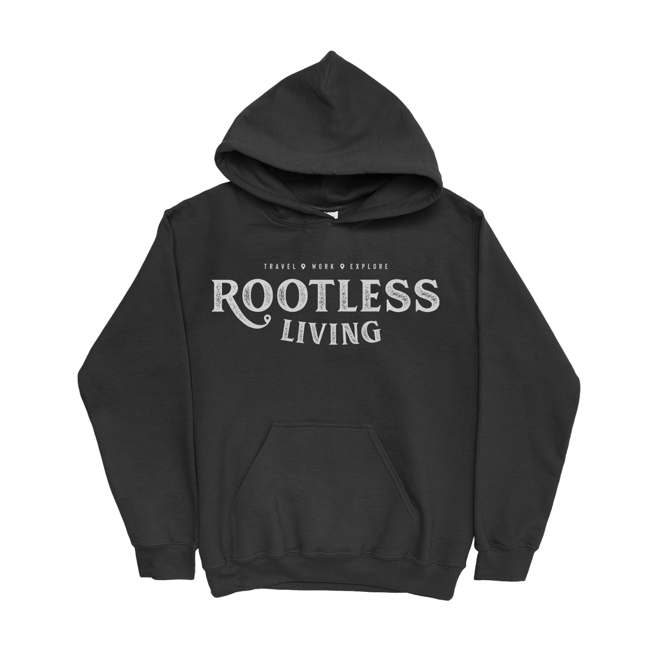 Rootless Living Logo Hoodie