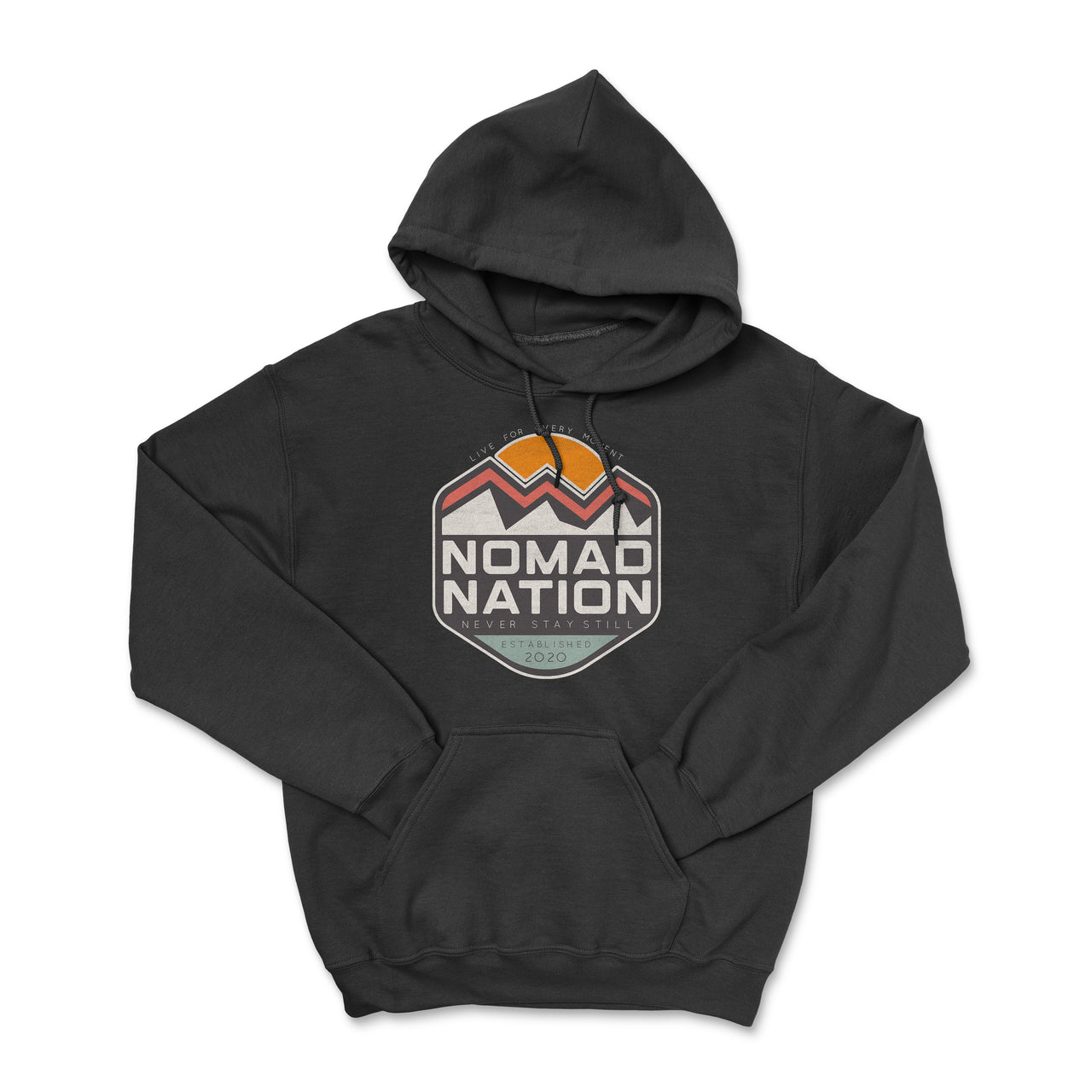 Nomad Nation Mountain Badge Hoodie
