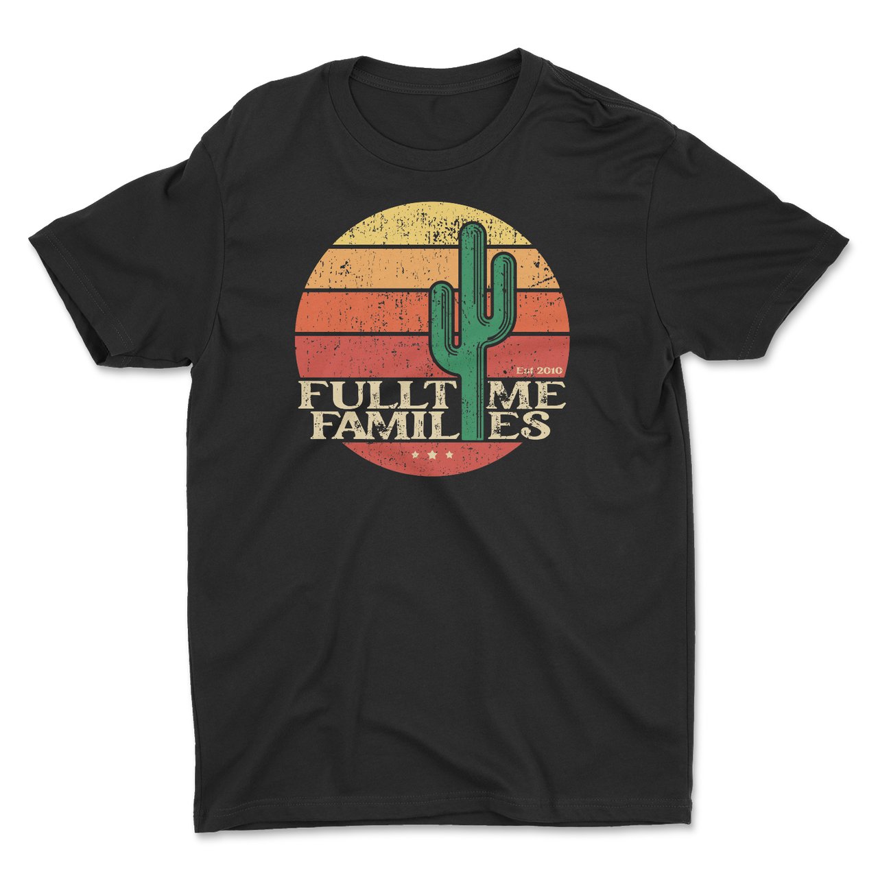Vintage Sunset Cactus T-Shirt